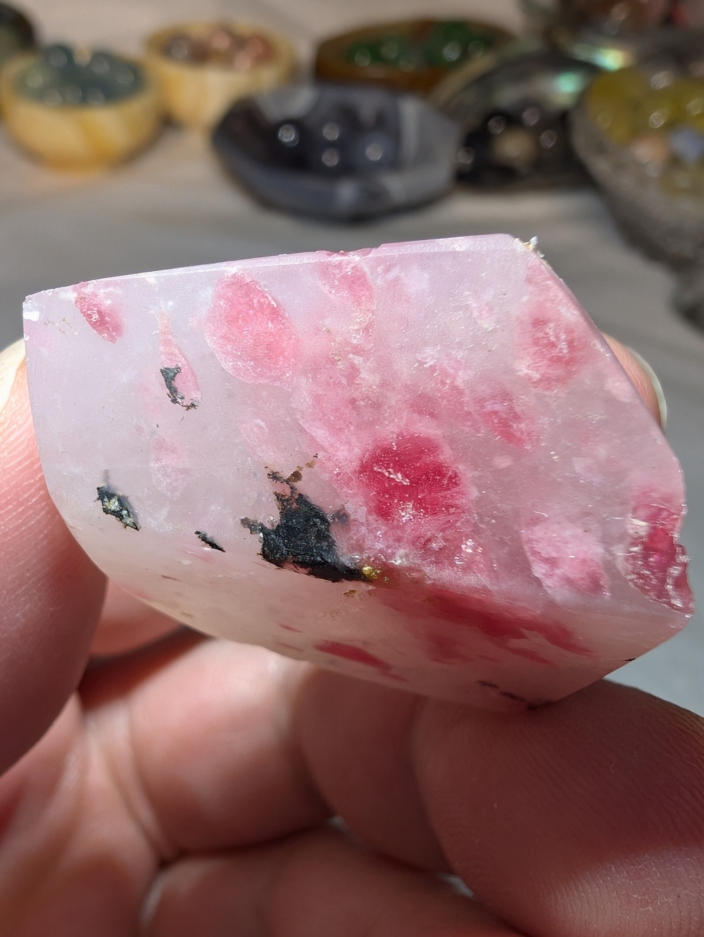 Sakura Rhodonite Freeform